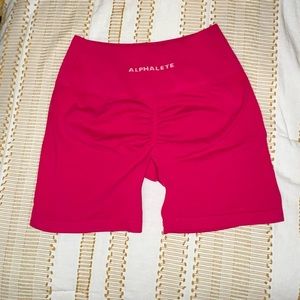 Pink Alphalete Ampify Short